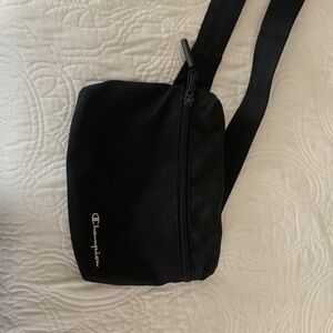 Champion Classic Black Shoulder Bag